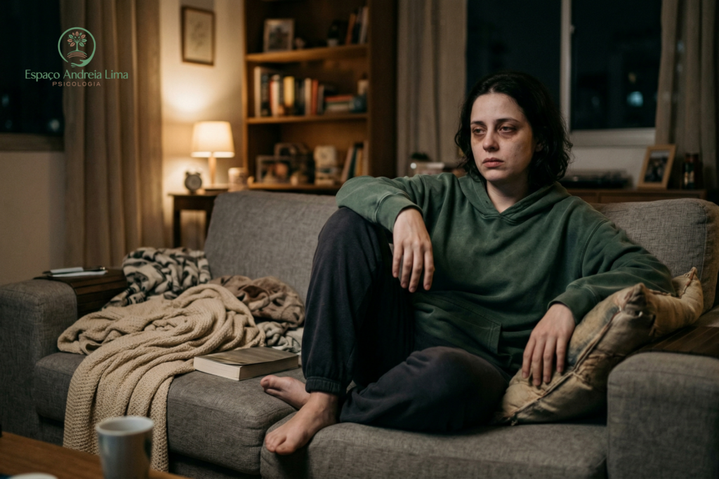 Cansaço emocional: por que você se sente esgotada mesmo sem fazer tanto?